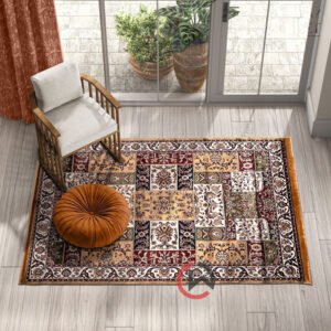 Persian Wool Traditional Heavy Anti Skid Rug For Living Room & Bed Room