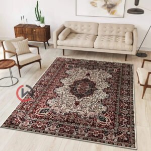 Persian Wool Traditional Heavy Anti Skid Rug For Living Room & Bed Room