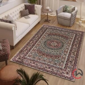 Persian Wool Traditional Heavy Anti Skid Rug For Living Room & Bed Room