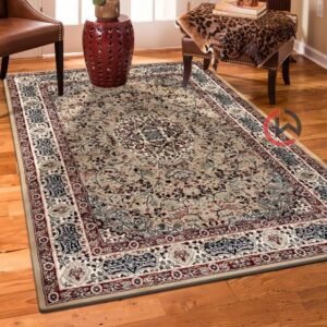 Persian Wool Traditional Heavy Anti Skid Rug For Living Room & Bed Room
