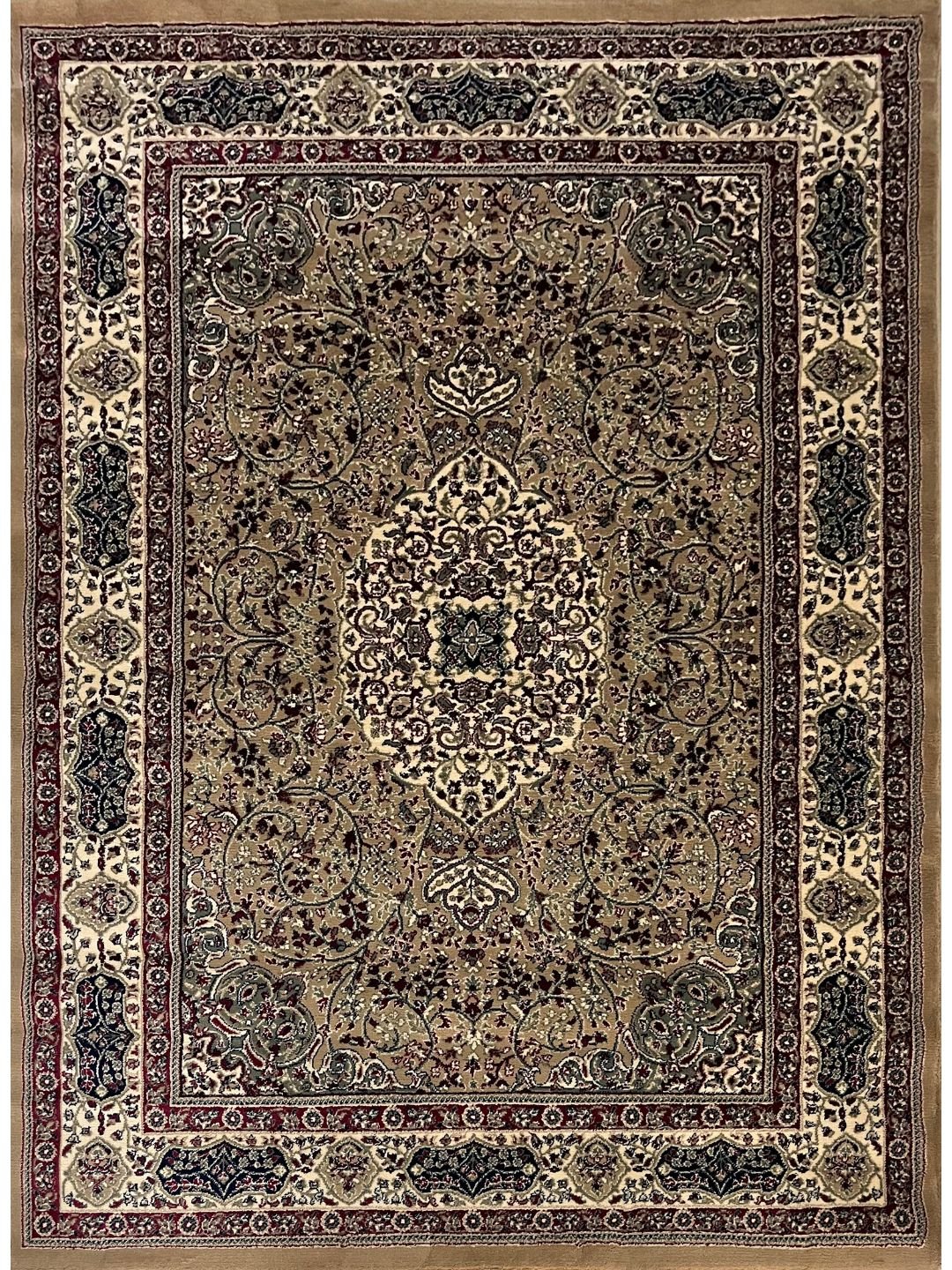 Persian Wool Traditional Heavy Anti Skid Rug For Living Room & Bed Room - Image 2