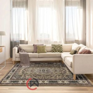 Persian Wool Traditional Heavy Anti Skid Rug For Living Room & Bed Room