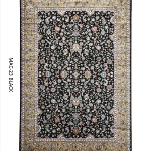 Kashmiri Persian Design Carpet For Living Room Bedroom And For Hall | Machine Woven Designer Anti Skid Carpets