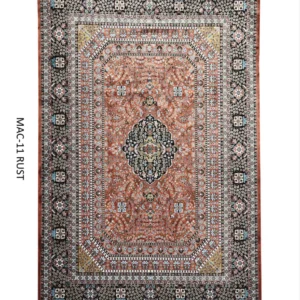 Kashmiri Persian Design Carpet For Living Room Bedroom And For Hall | Machine Woven Designer Anti Skid Carpets