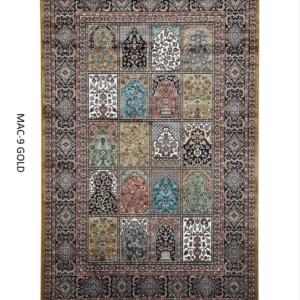 Kashmiri Persian Design Carpet For Living Room Bedroom And For Hall | Machine Woven Designer Anti Skid Carpets