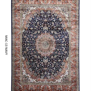 Kashmiri Persian Design Carpet For Living Room Bedroom And For Hall | Machine Woven Designer Anti Skid Carpets