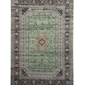 Kashmiri Persian Design Carpet For Living Room Bedroom And For Hall | Machine Woven Designer Anti Skid Carpets