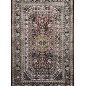 Kashmiri Persian Design Carpet For Living Room Bedroom And For Hall | Machine Woven Designer Anti Skid Carpets