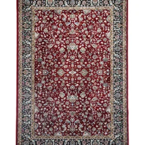 Kashmiri Persian Design Carpet For Living Room Bedroom And For Hall | Machine Woven Designer Anti Skid Carpets