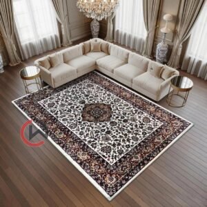 Persian Wool Traditional Heavy Anti Skid Rug For Living Room & Bed Room