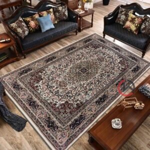 Persian Wool Traditional Heavy Anti Skid Rug For Living Room & Bed Room