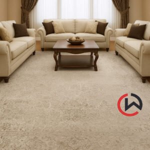 Kashmiri Persian Design Carpet for Living Room Bedroom and for Hall | Machine woven Designer Anti Skid Carpets 9 Feet X 12 Feet