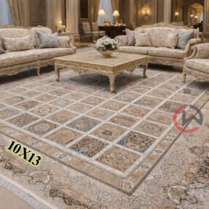 Ultra Premium Highest Density Imported  Irani Persian Silk Carpet for Your Living Room, Hall & Dinning Area 10 Feet x 13 Feet