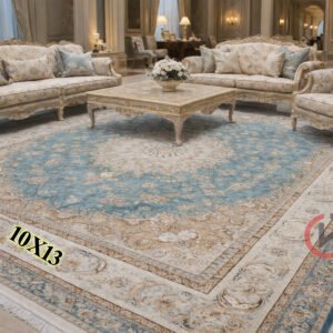 Ultra Premium Highest Density Imported  Irani Persian Silk Carpet for Your Living Room, Hall & Dinning Area 10 Feet x 13 Feet